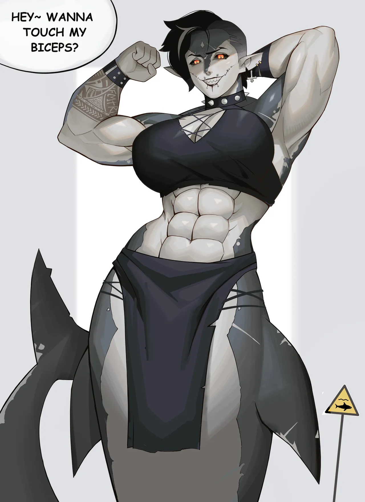 Shark Lady page 1 full