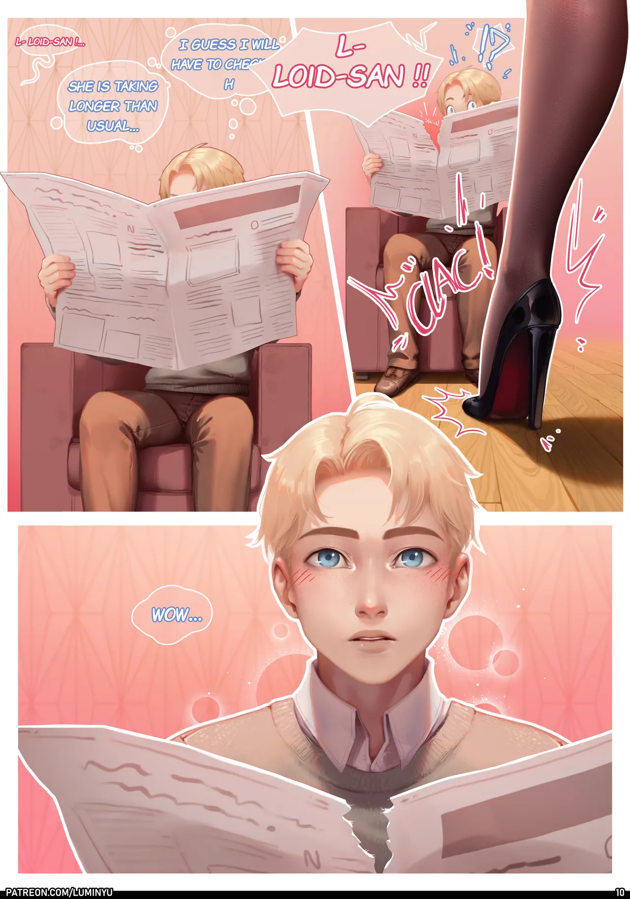 Spy x Family comic page 10 full