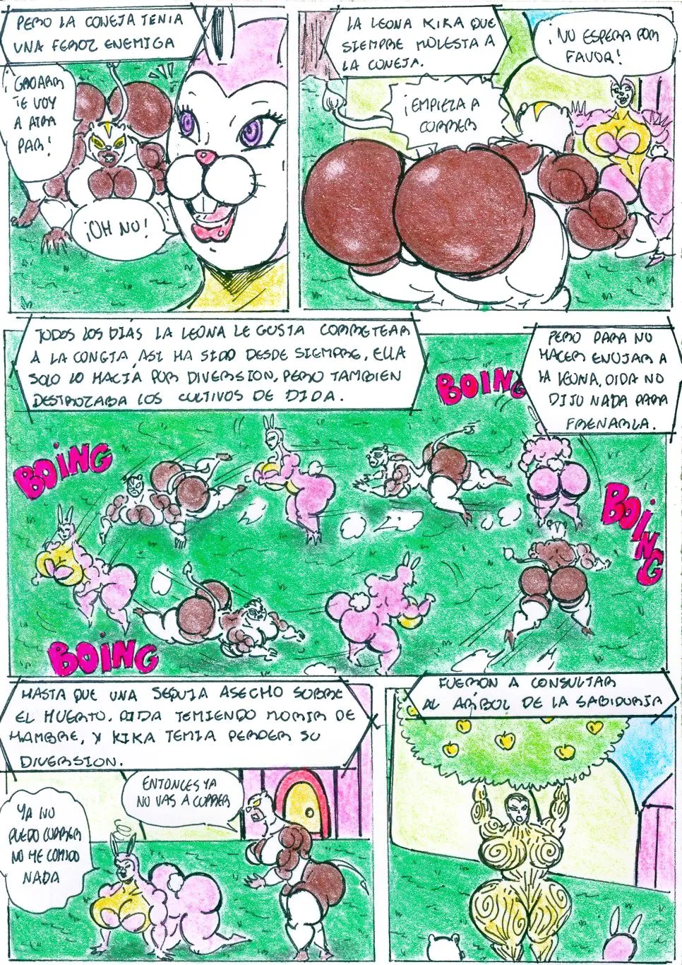 Ruth y Ashley cómic 3 "COMPETENCIA DE MAMIS" page 12 full