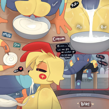 [Shiny Pea (PhoSenpai)] Exotic Cum Cake Recipe & A Good Wife cover