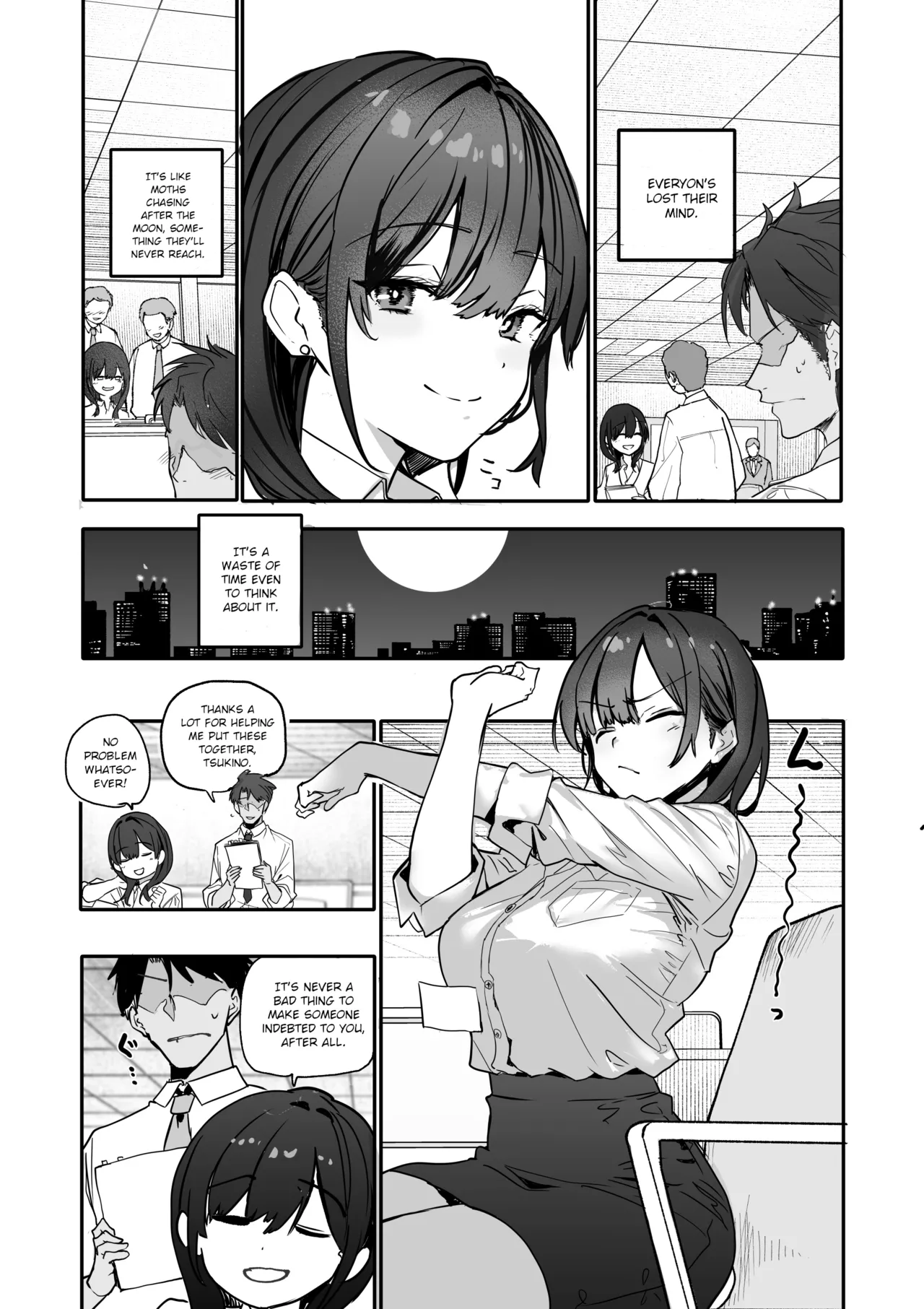 Uwakishou na Kaisha no Elite Douki o Ore no Onna ni Suru Hanashi | The Story of How I Made my Flirty Coworker my Woman page 6 full