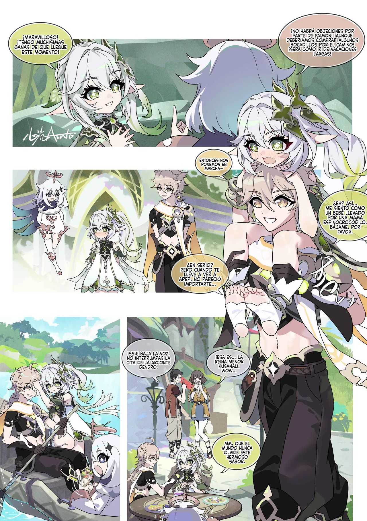 El Primer Sabio y Tumaini page 2 full