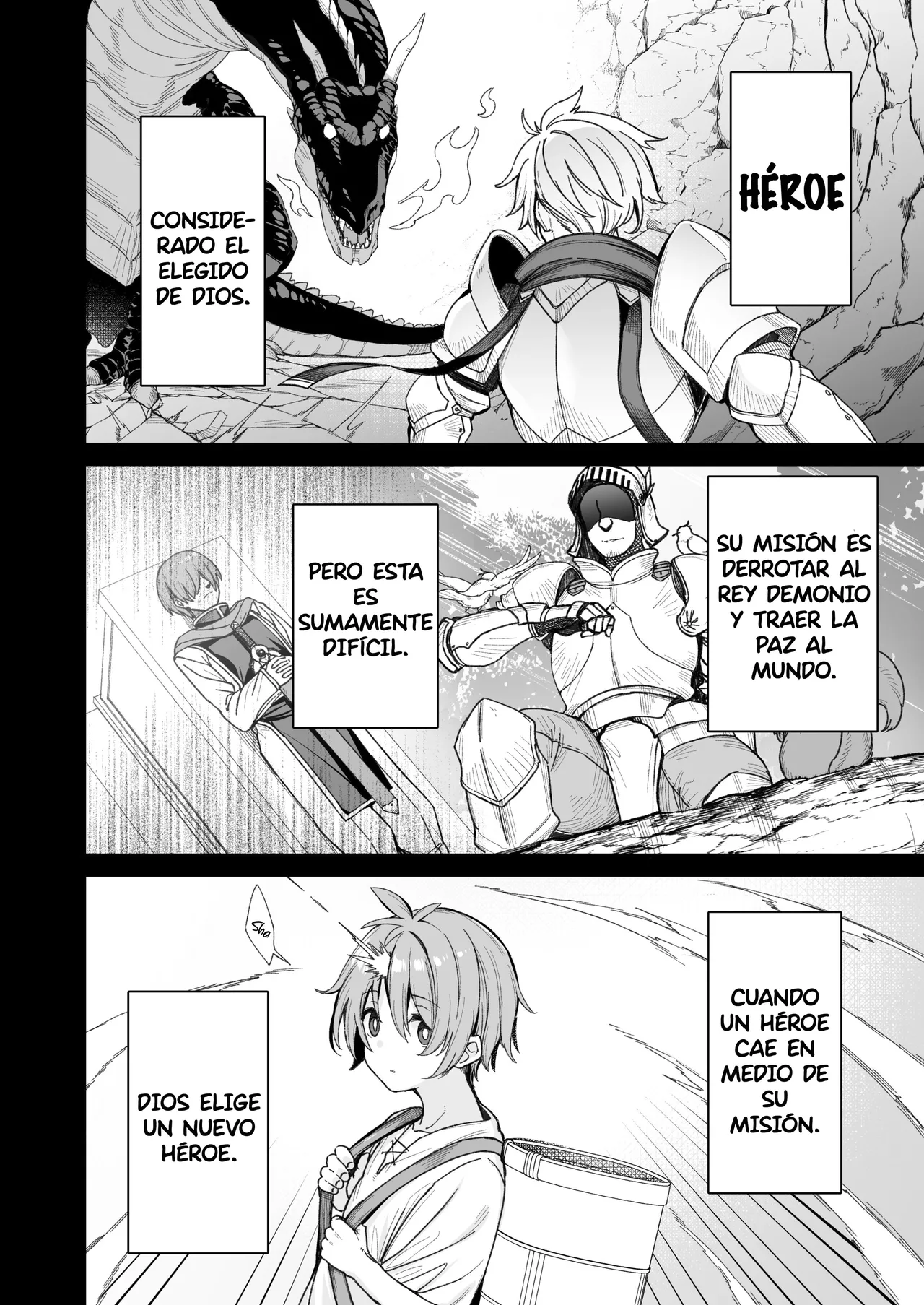 Yuusha-sama ga Yowakute Fuan nanode Kami wa Sister ni Tanetsuke Koubi o Meijimashita ♥｜Como el héroe era muy débil y daba mucha pena, Dios ordenó a la hermana que tuviera un hijo con él ♥ page 3 full