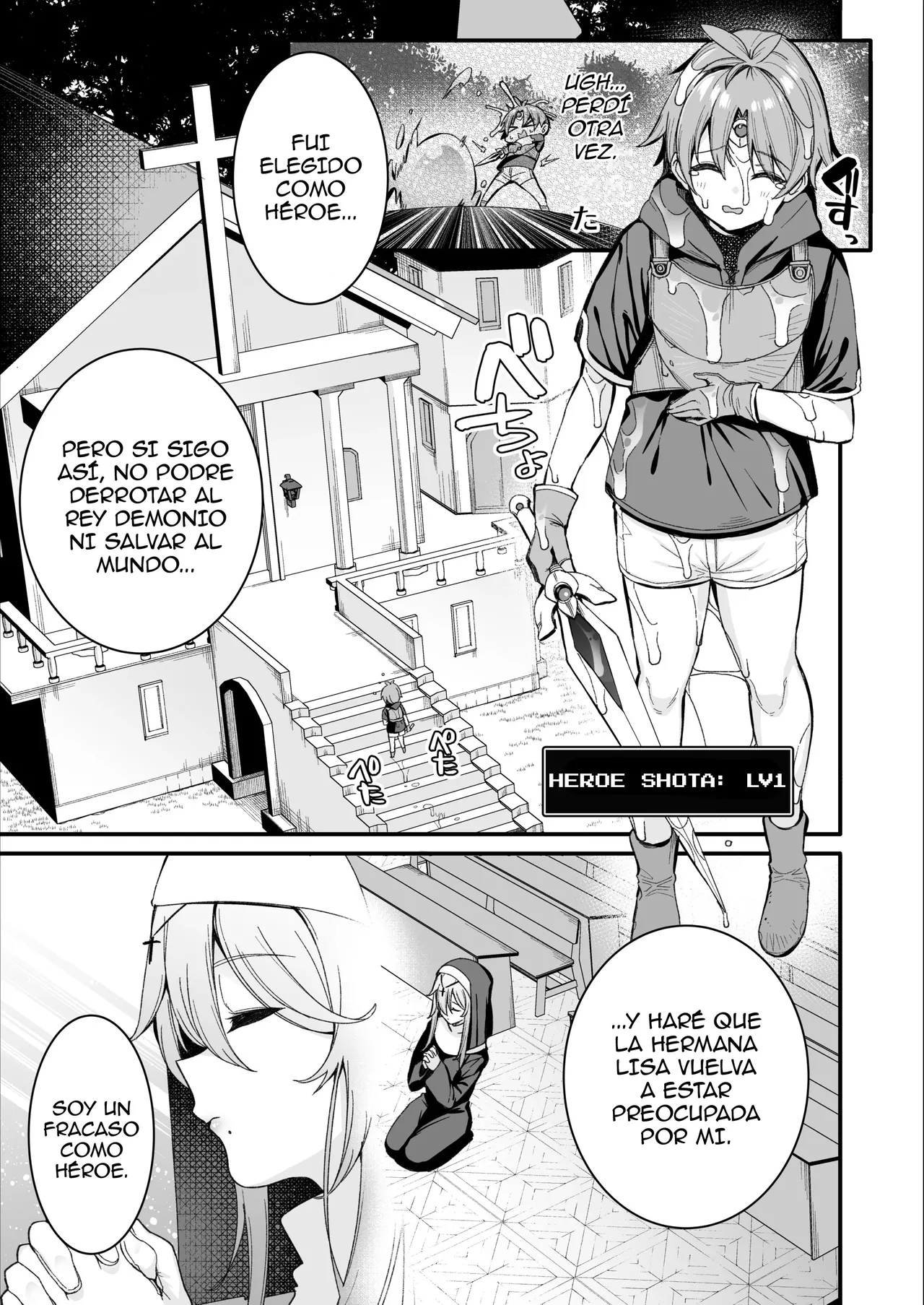 Yuusha-sama ga Yowakute Fuan nanode Kami wa Sister ni Tanetsuke Koubi o Meijimashita ♥｜Como el héroe era muy débil y daba mucha pena, Dios ordenó a la hermana que tuviera un hijo con él ♥ page 4 full