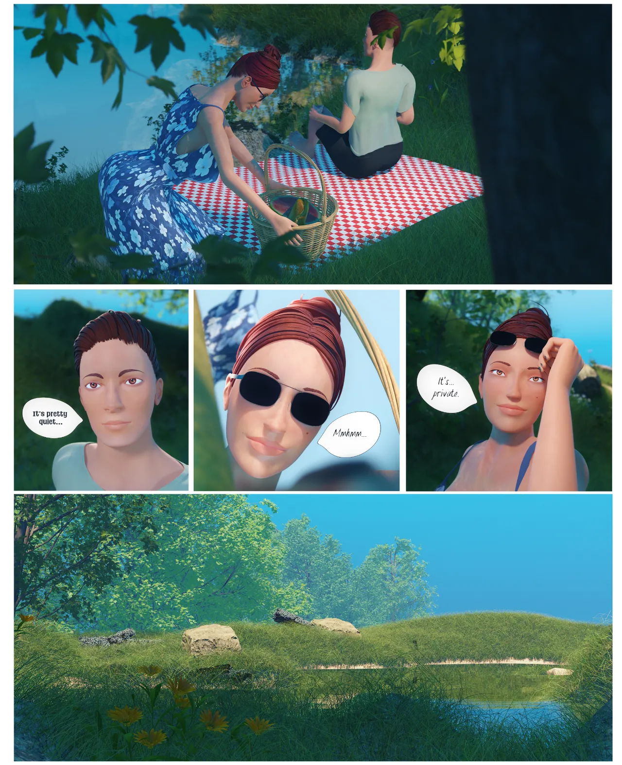 The Picnic page 3 full