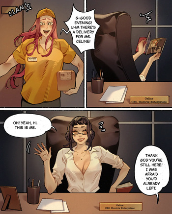 [ahageao] Zoemira Office AU Comic (ONGOING) cover