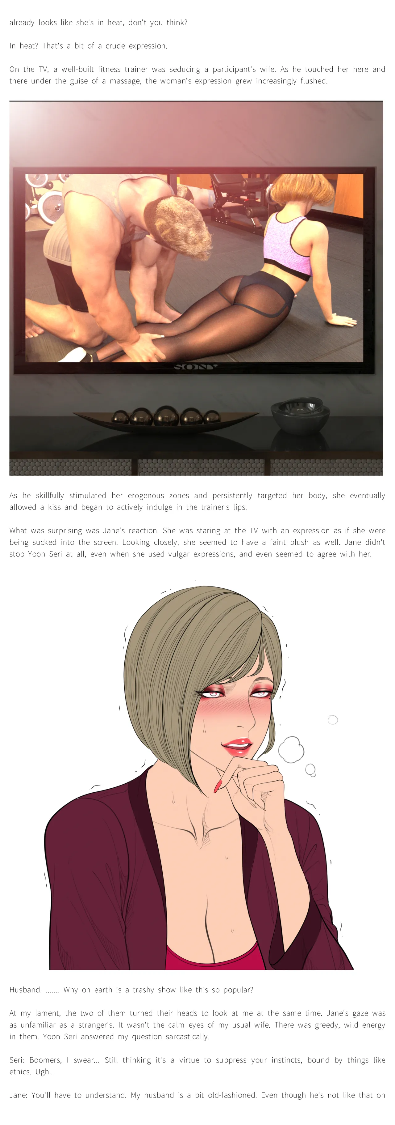 Smoking Hypnosis Sub Characters Stories and Images page 7 full