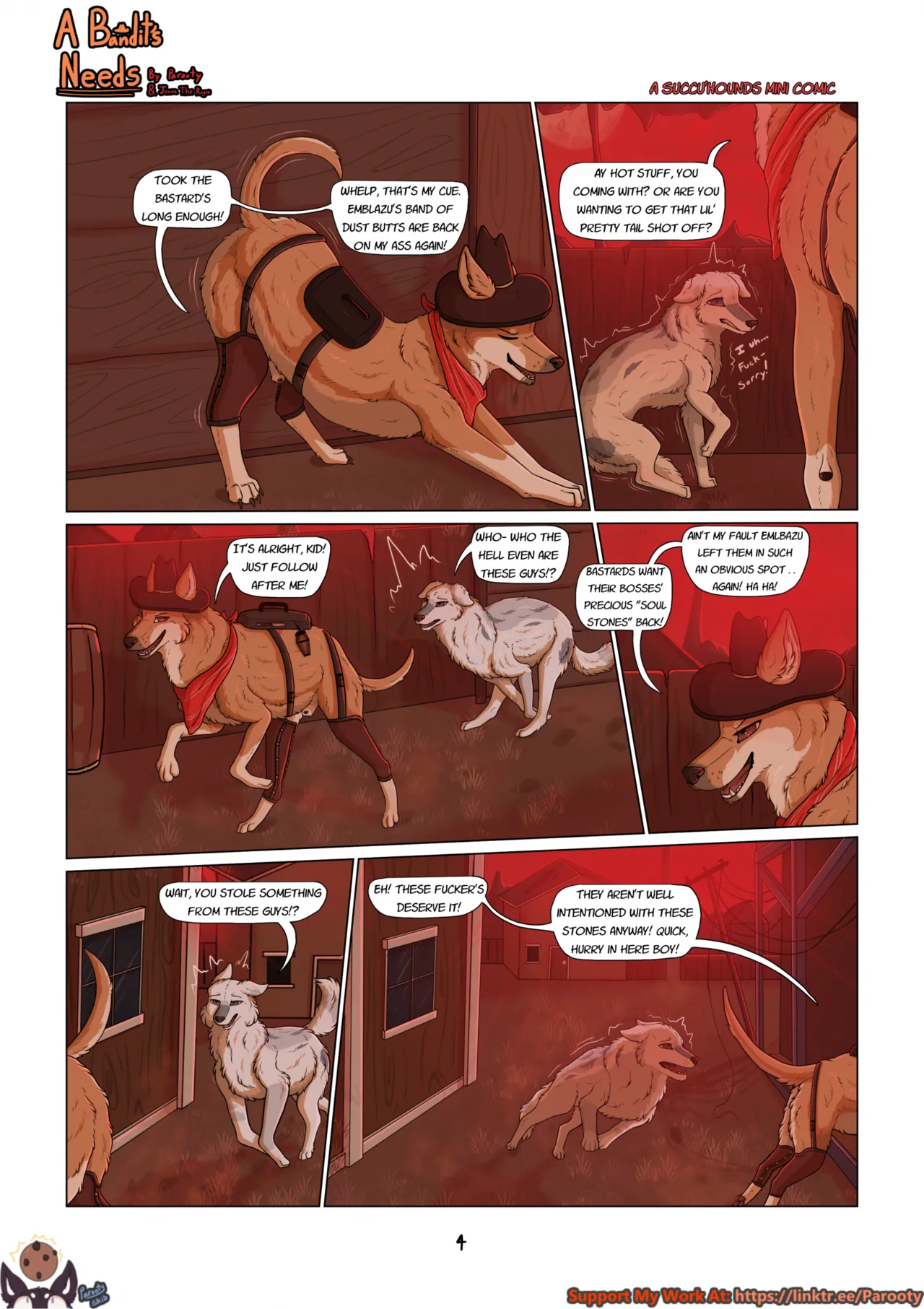 Succu'Hounds: A Bandit's Needs page 5 full