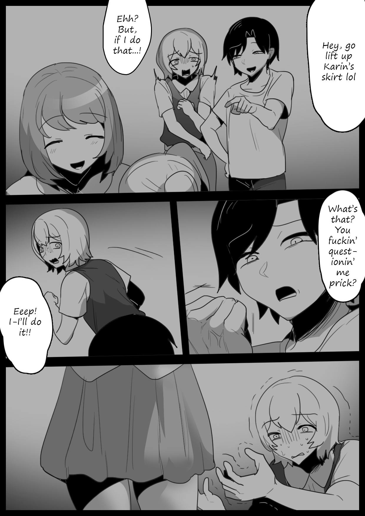 A story about a law being passed, where anyone who harms a woman gets sent to a Succubus farm! page 5 full