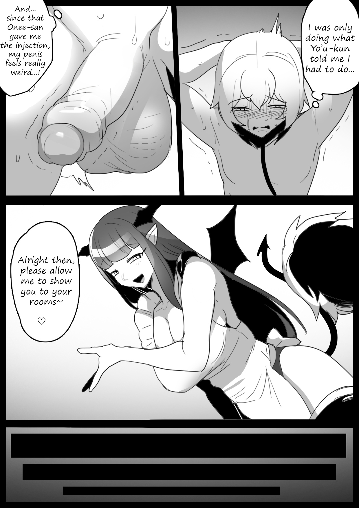 A story about a law being passed, where anyone who harms a woman gets sent to a Succubus farm! page 6 full