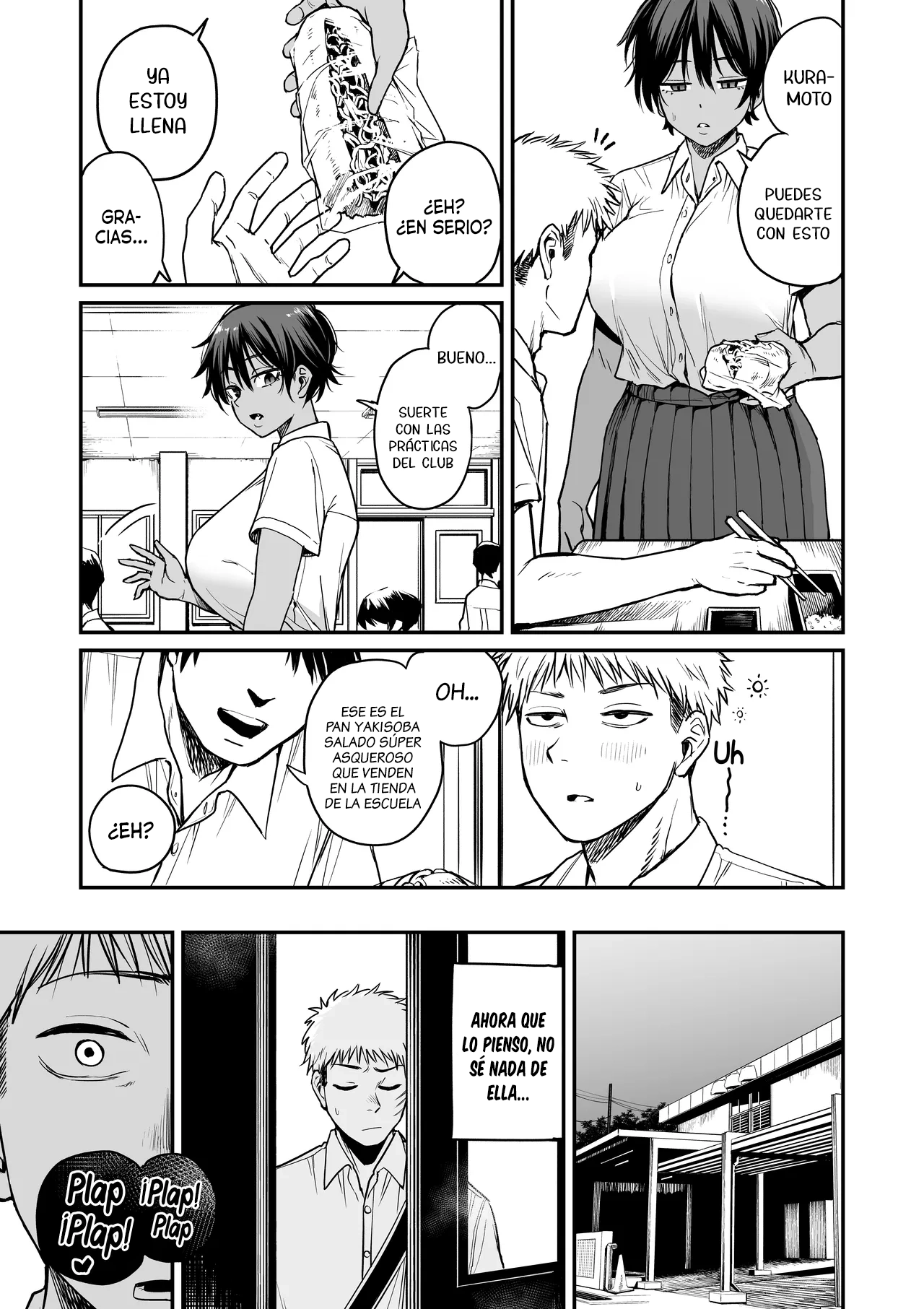 Kasshoku Buaisou Yakyuu-bu Manager no Yowami Nigitta | Encontré la debilidad de la malhumorada mánager morena del equipo de béisbol page 12 full