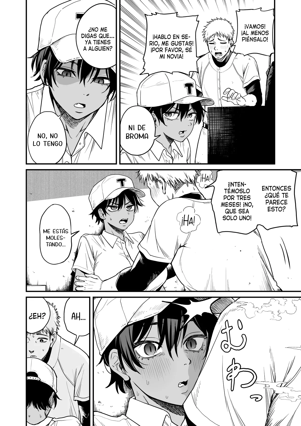 Kasshoku Buaisou Yakyuu-bu Manager no Yowami Nigitta | Encontré la debilidad de la malhumorada mánager morena del equipo de béisbol page 6 full