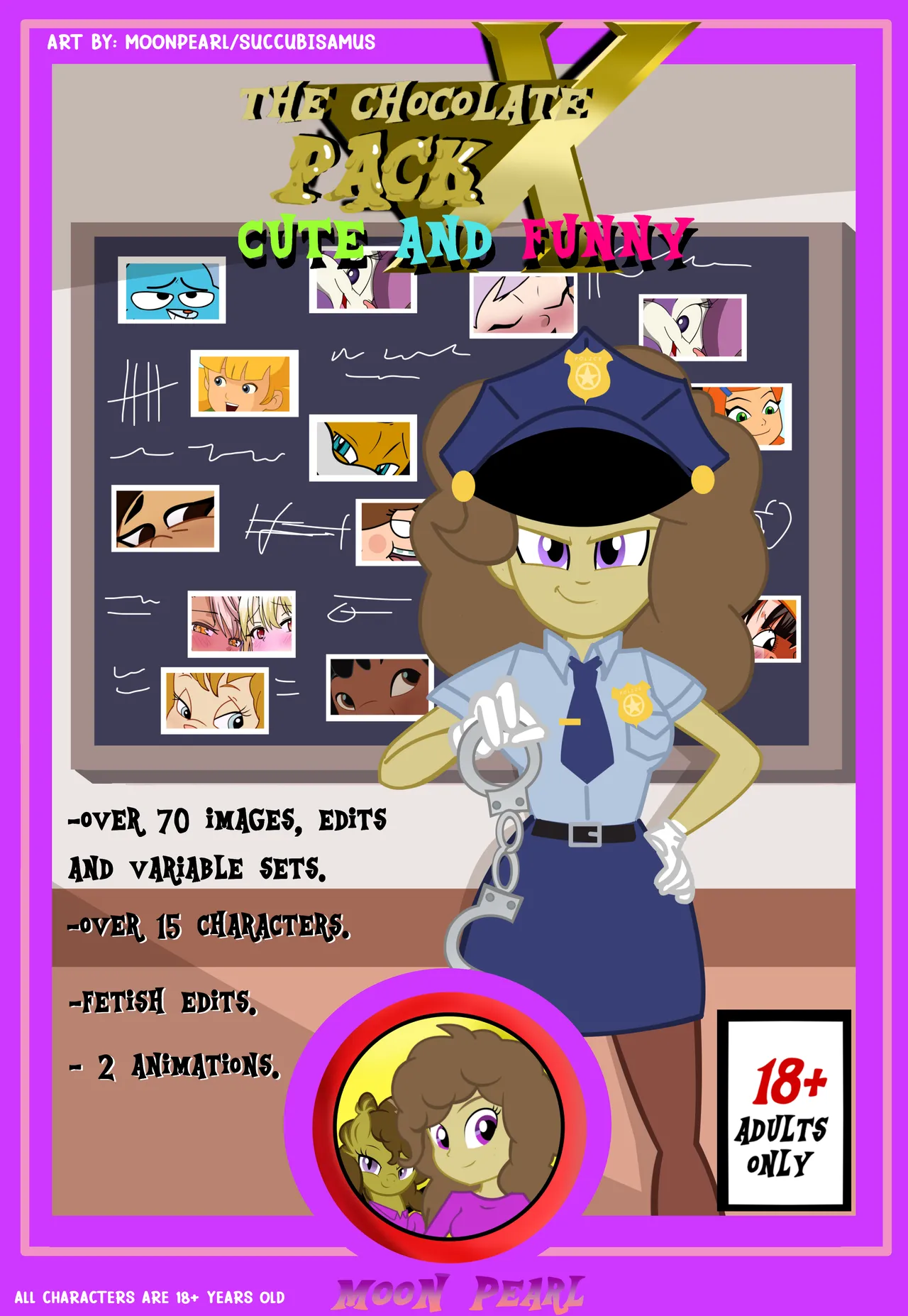 Chocolate Pack X Cute and Funny page 1 full