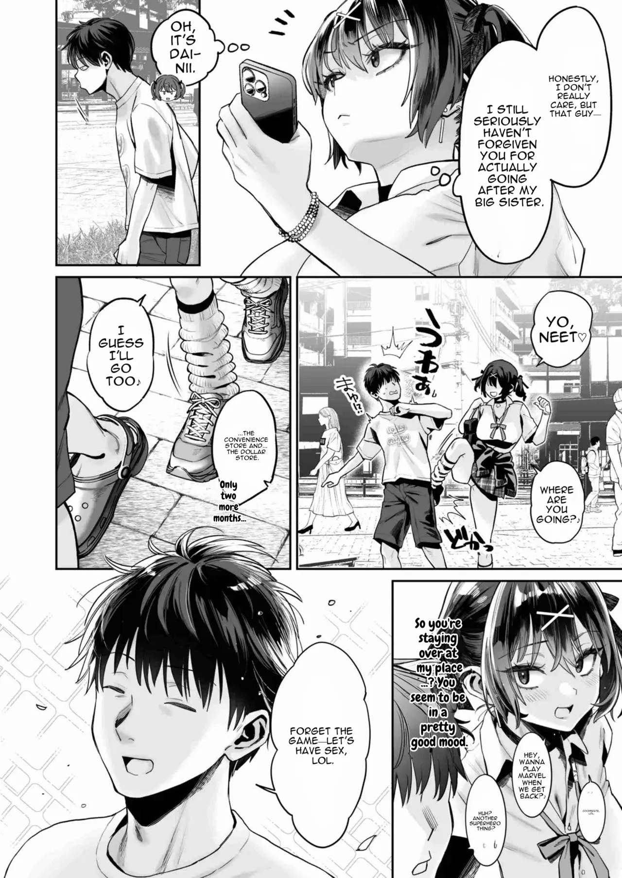 Mukatsuku Juumai no Kuchimanko ni Kounai Shasei suru Hanashi. page 3 full