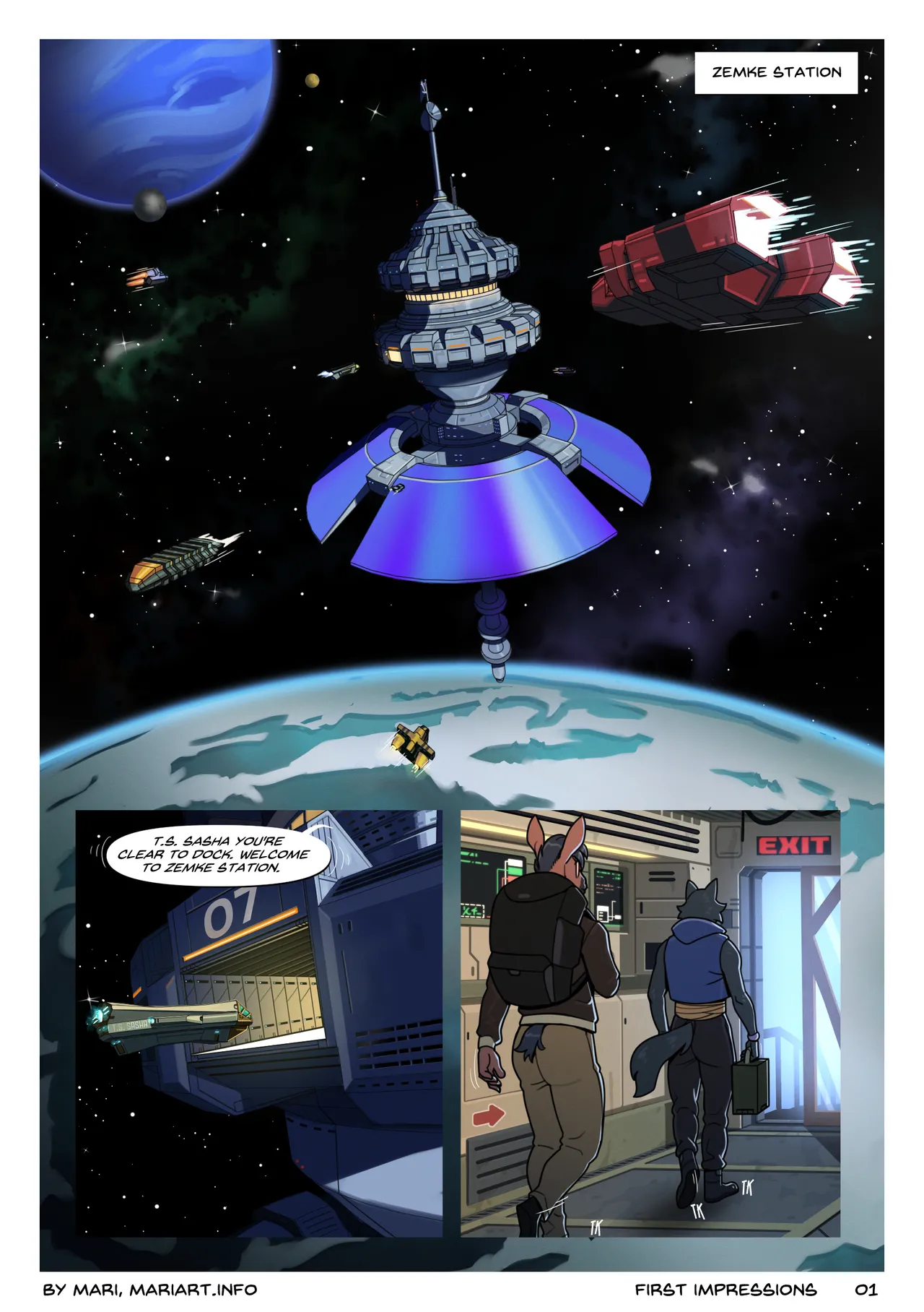 First Impressions + Extras page 1 full