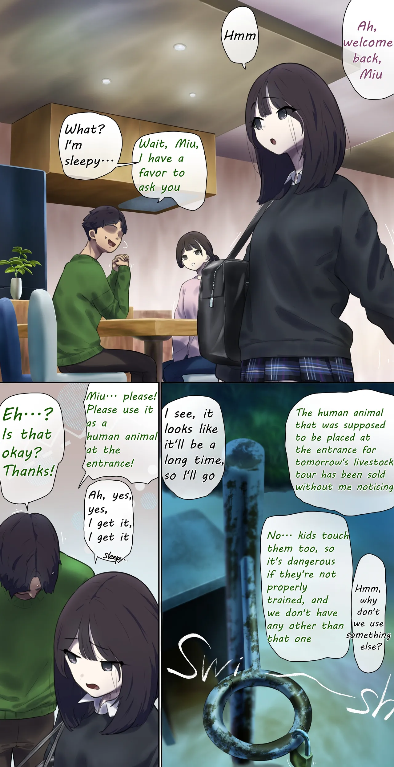 Installed at the Entrance to the Human Barn page 1 full