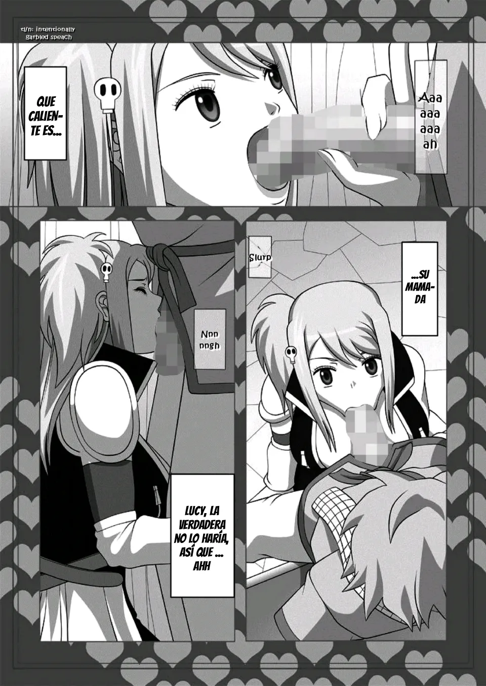 Okuchi no Ehon Vol. 36 Sweethole -Lucy Lucy-｜Una mamada de Lucy y ¿de Lucy？ page 6 full