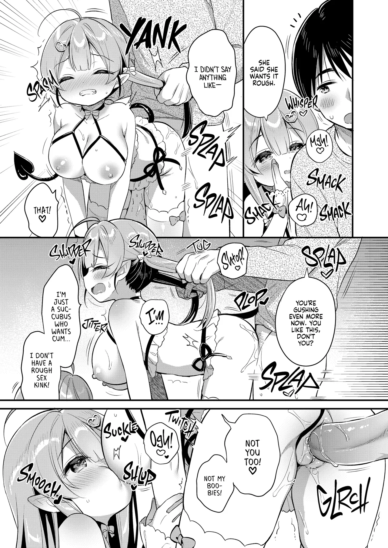 Totsugeki Futago Succubus-chan | Attack of the Succubus Sisters page 12 full