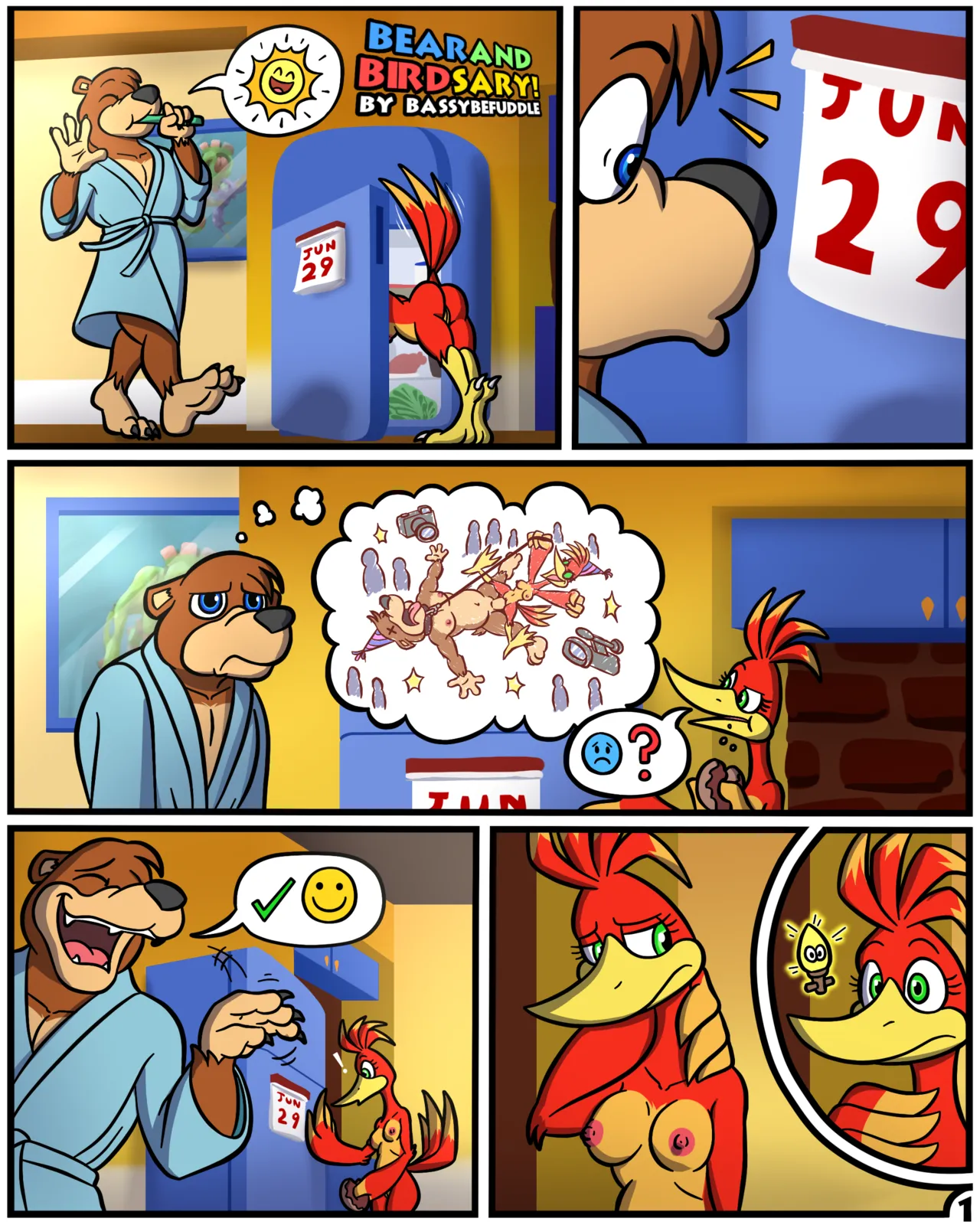 Bearandbirdsary! page 1 full