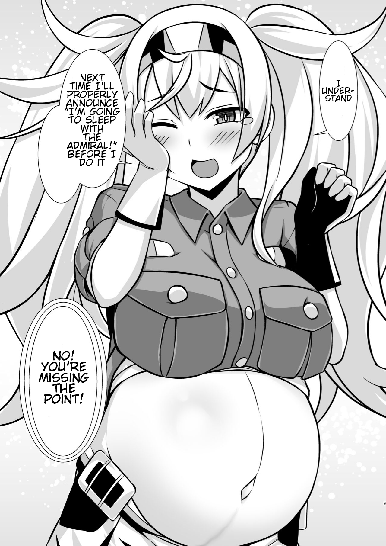 Gamby-chan no Ganbare! Botehara Gohoushi Ecchi!! page 9 full