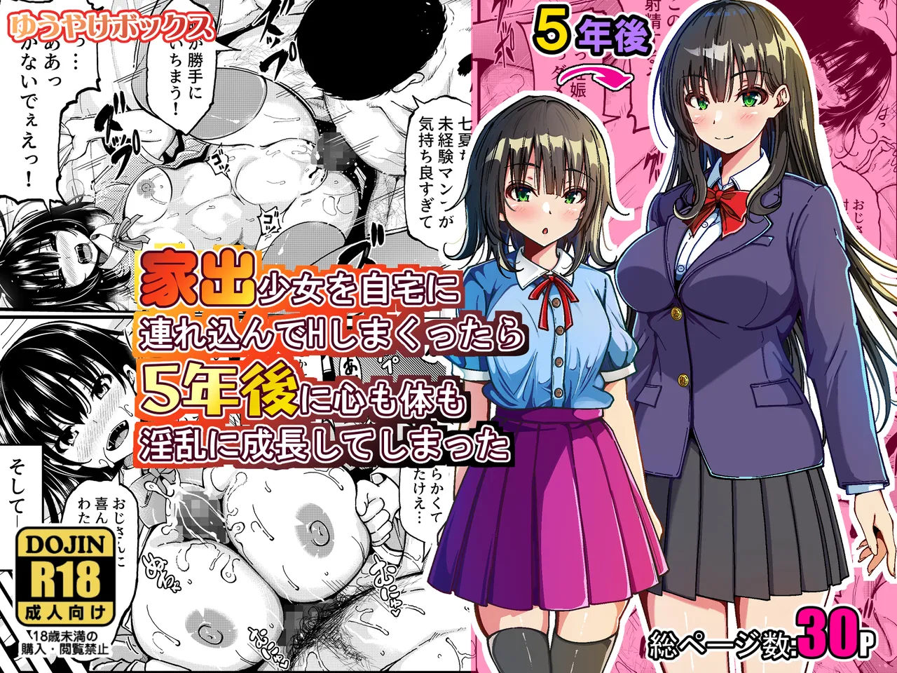 Iede Shōjo o Jitaku ni Tsurekonde Ecchi Shimakuttara Go-nen-go ni Kokoro mo Karada mo Inran ni Seichō Shite Shimatta page 1 full