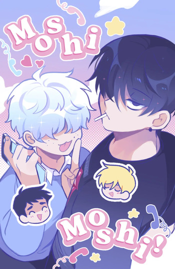 [Refrainbow] Boyfriends | Moshi Moshi! (scroll format) cover