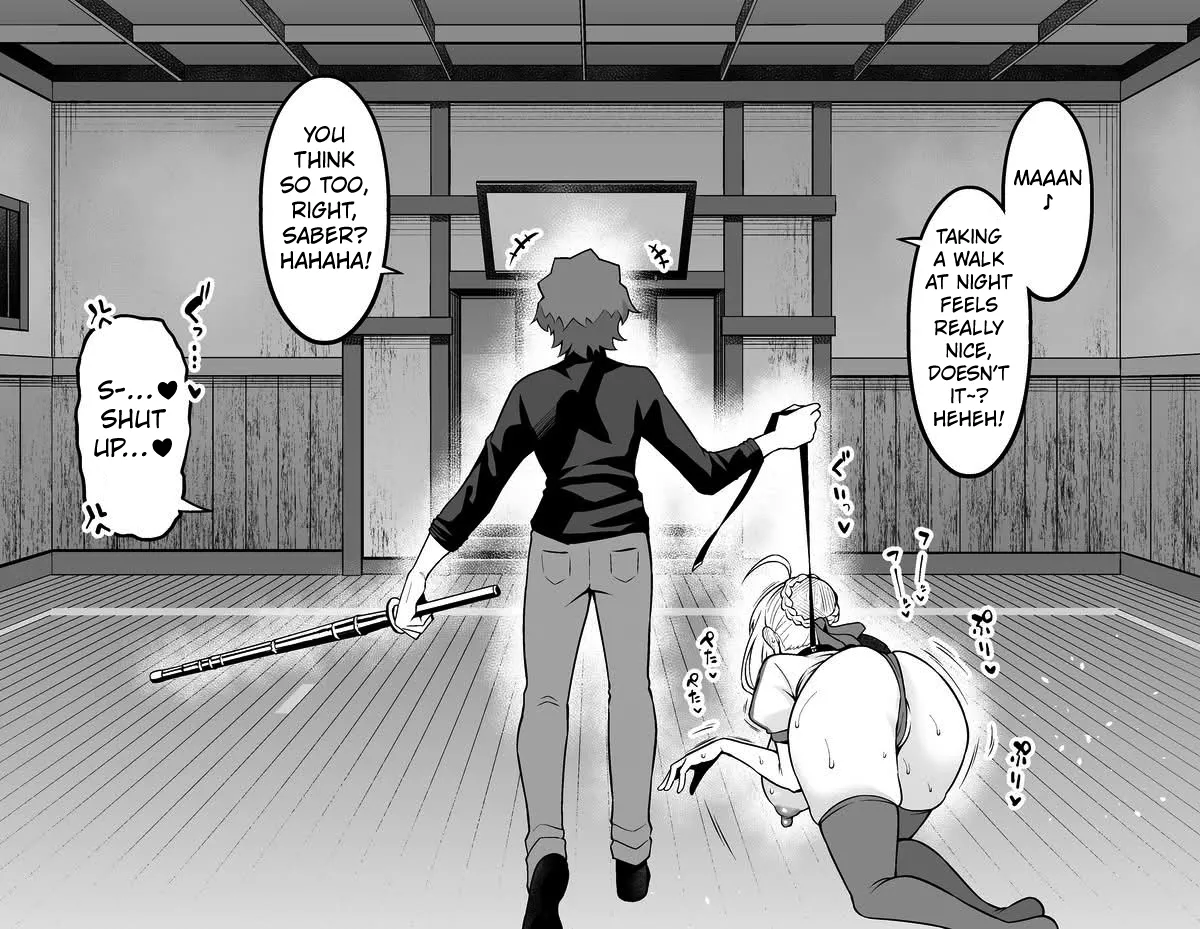 Arutoria, Shinji to yoru no sanpo❤ | Shinji is Taking Artoria For a Walk at Night❤ page 3 full