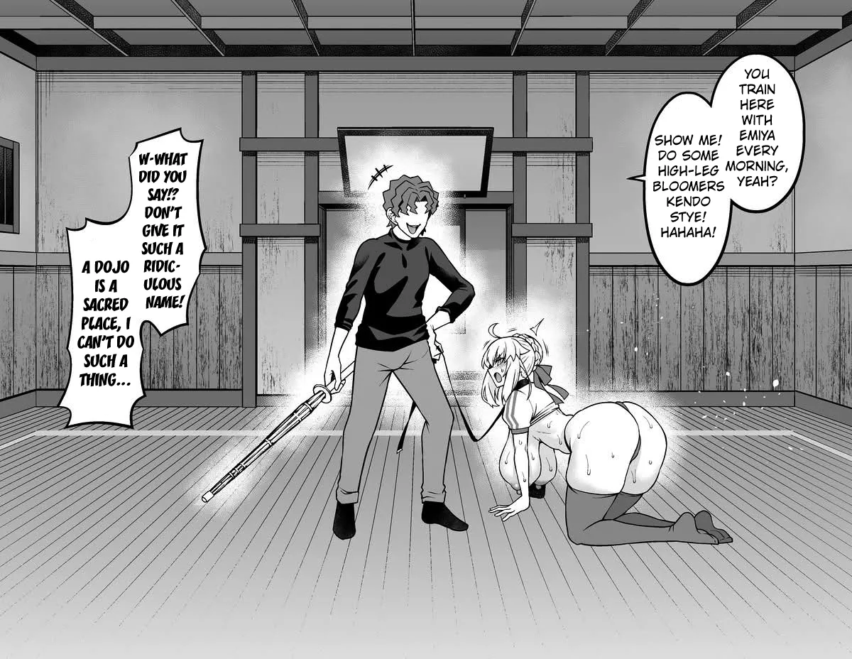 Arutoria, Shinji to yoru no sanpo❤ | Shinji is Taking Artoria For a Walk at Night❤ page 4 full