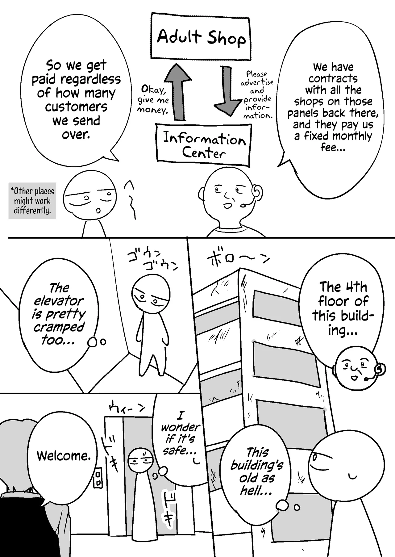 Ero Mangaka ga Pinsaro ni Ittekita Hanashi | An Ero Manga Artist's Experience in a Pink Salon page 12 full