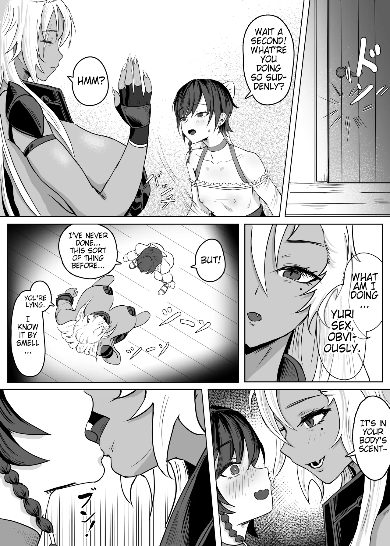 Haha ga Keiei Shiteiru no wa Isekai Yuri Sakaba nano ka!? | My Mother Runs An Isekai World Lezzy Tavern!? page 11 full