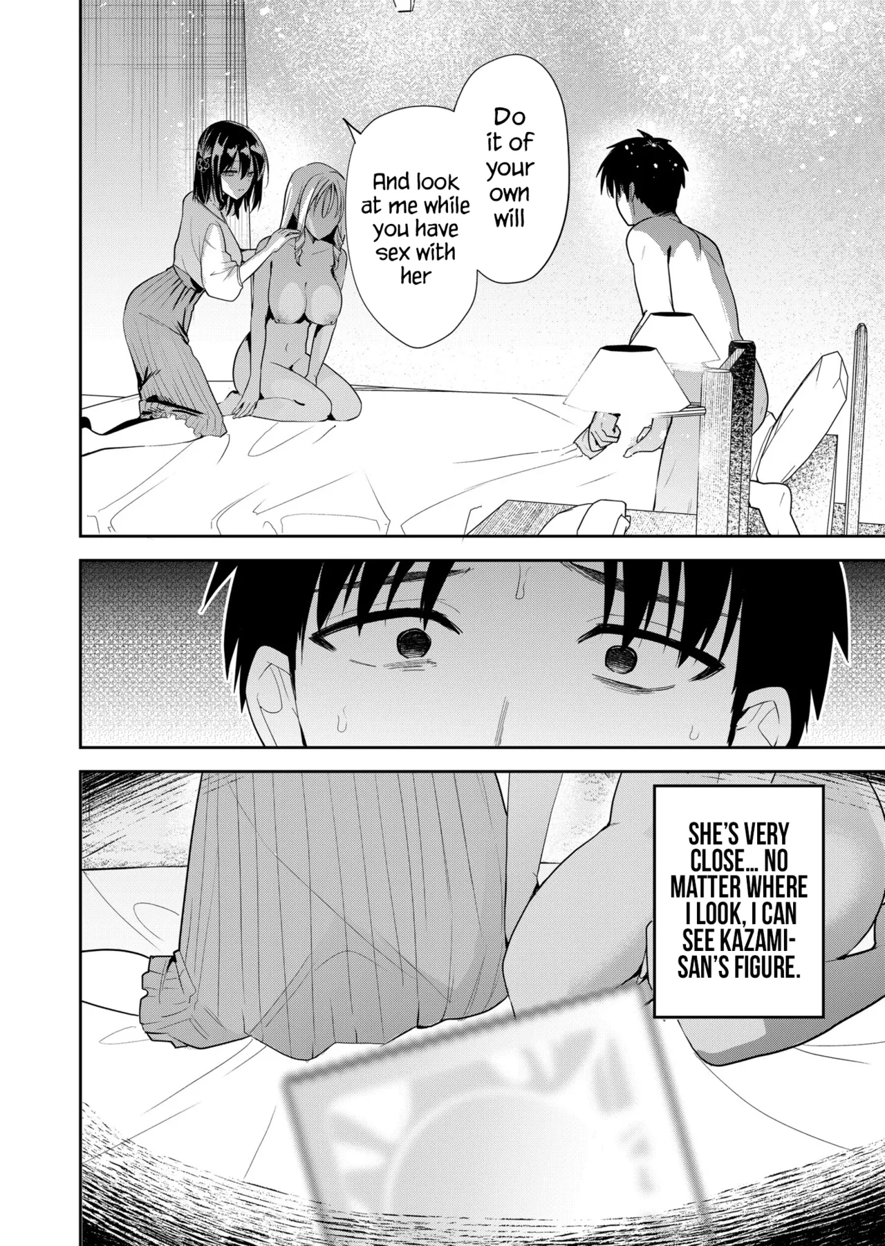 Kimi no Mae de Kimi Igai o Daku Ch. 13 | Having Sex with Someone Else in Front of You 13 page 3 full