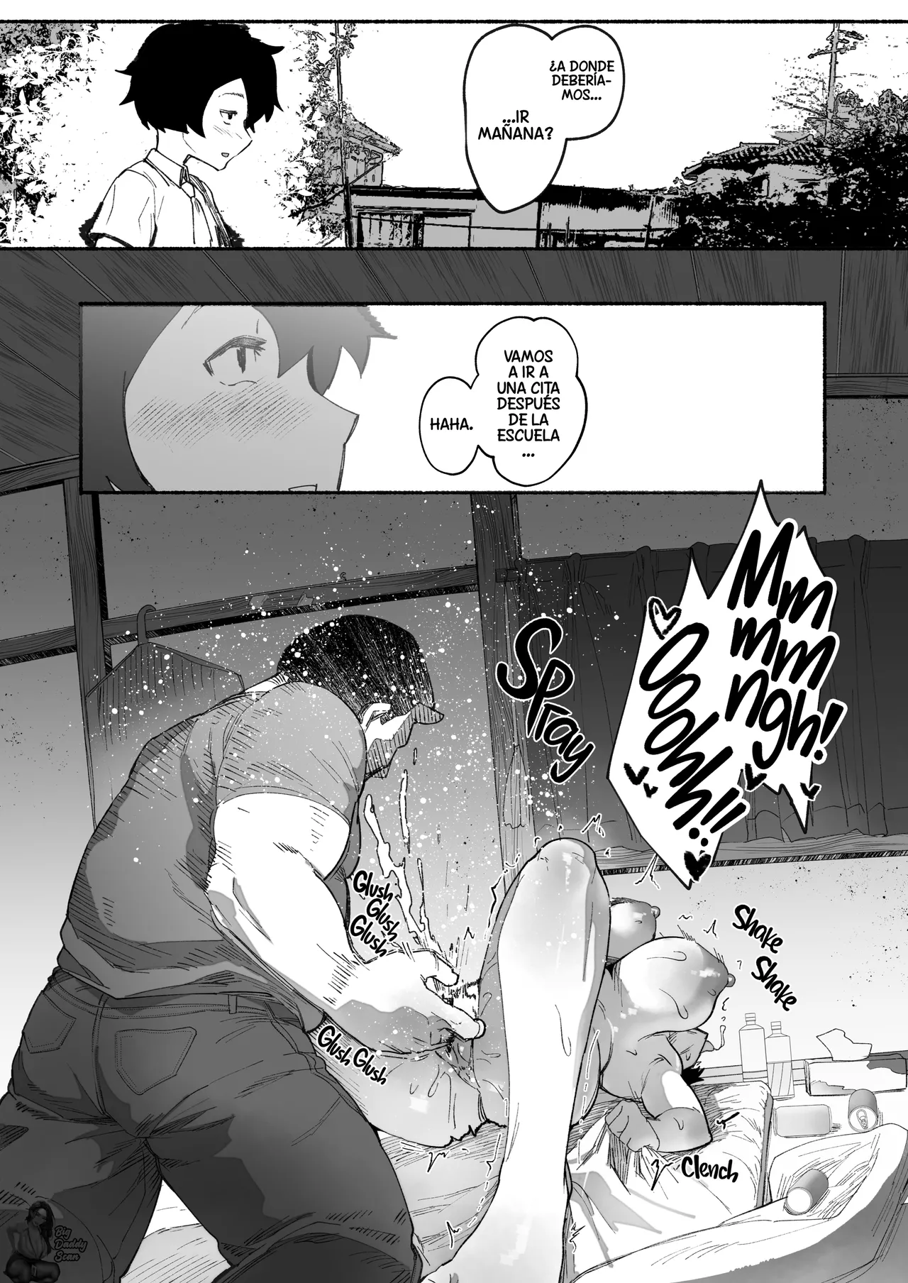 Oni no Ko Ochita｜Caída De La Oni page 9 full