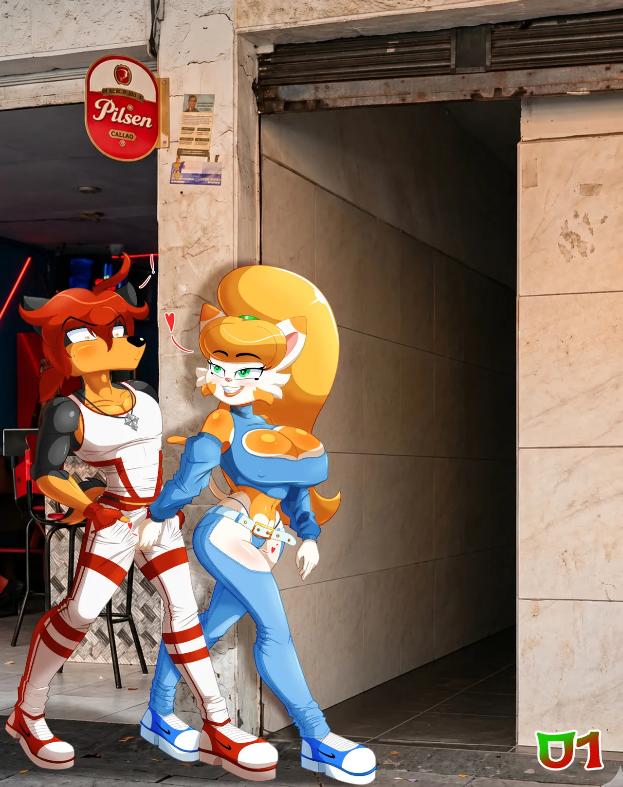 Alleyway Pleasure page 1 full
