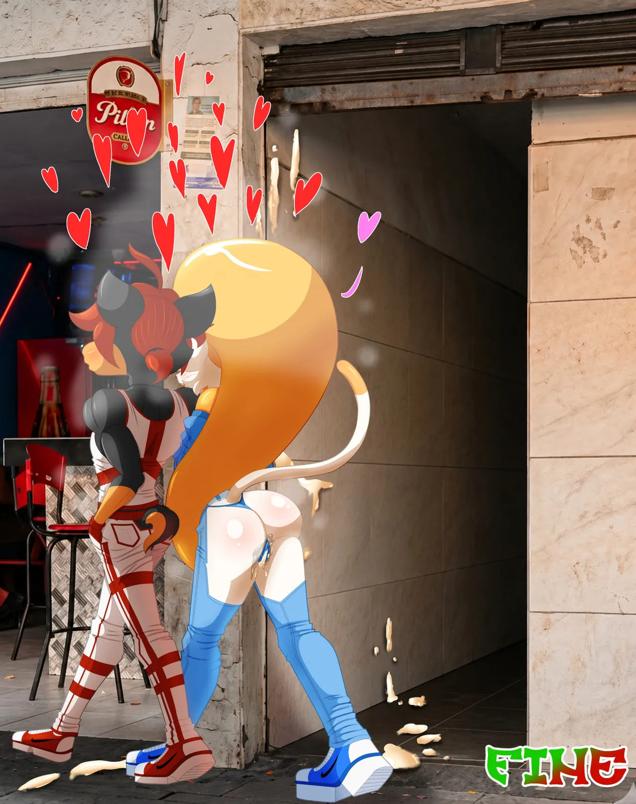 Alleyway Pleasure page 9 full
