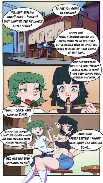 OPM Comic - Sister vs Sister [Worthlesschub] cover