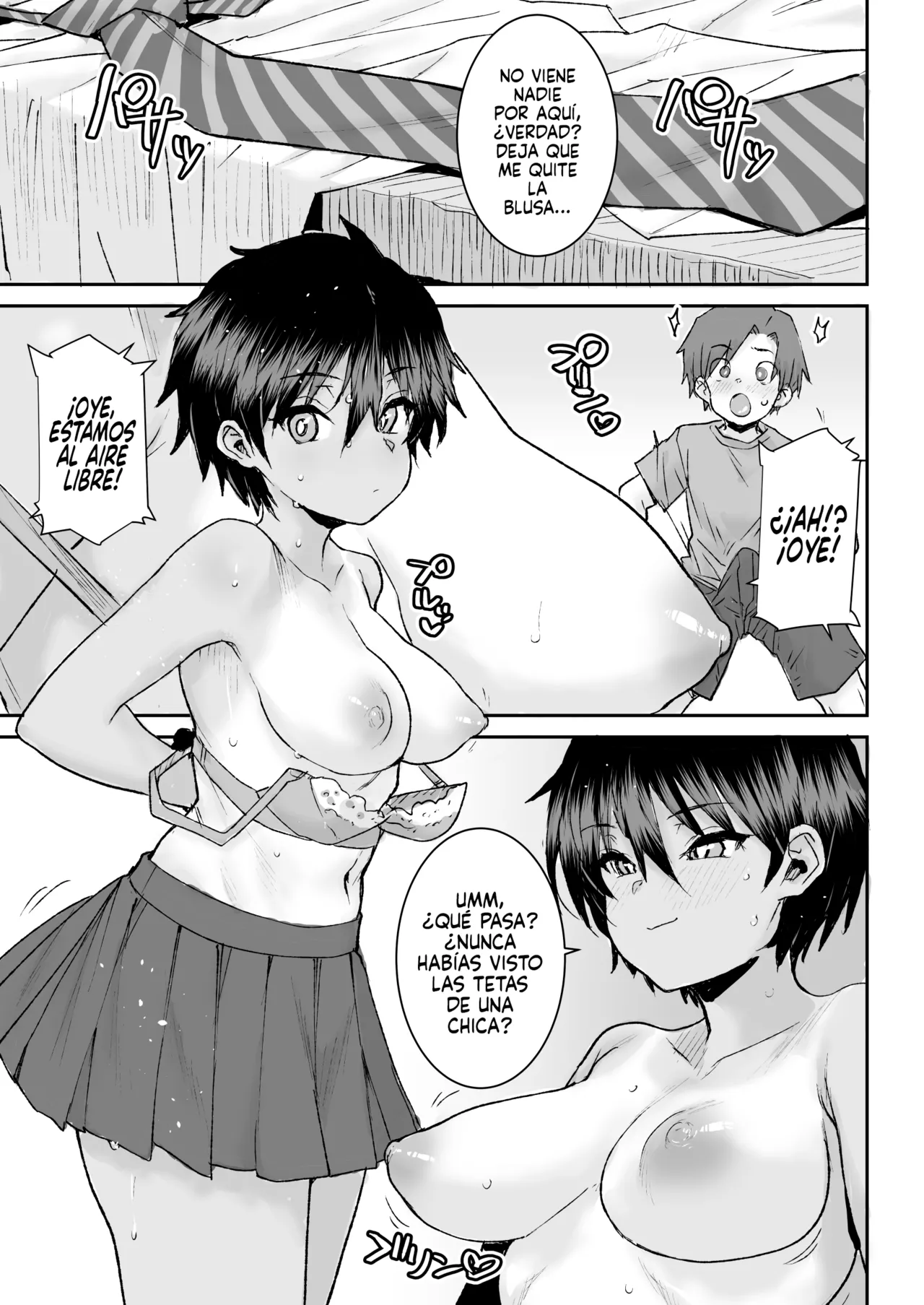 Mukuchi de Ki no Tsuyoi Boyish na Onee-chan de Boku wa Doutei o Sotsugyou shimashita | Cómo Perdí mi Virginidad ante una Tranquila y Enérgica Tomboy Mayor page 8 full