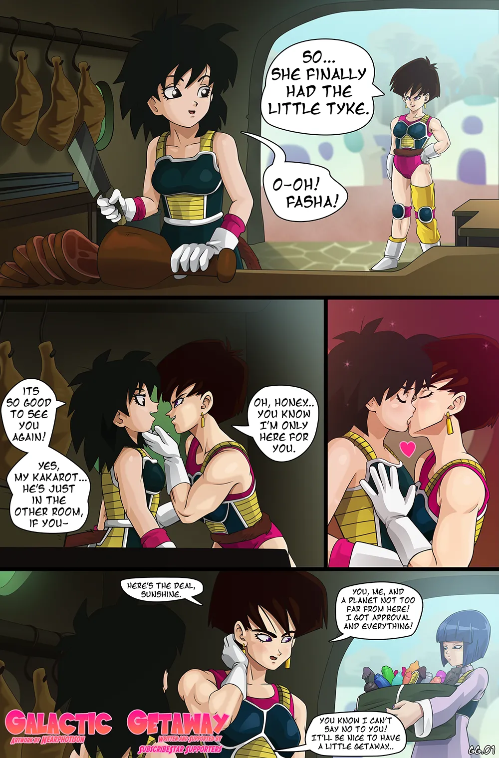 Galactic Getaway page 1 full