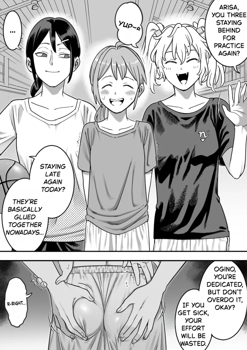 Zu-senpai to Ogino | Ogino and the Predatory Lesbians page 10 full