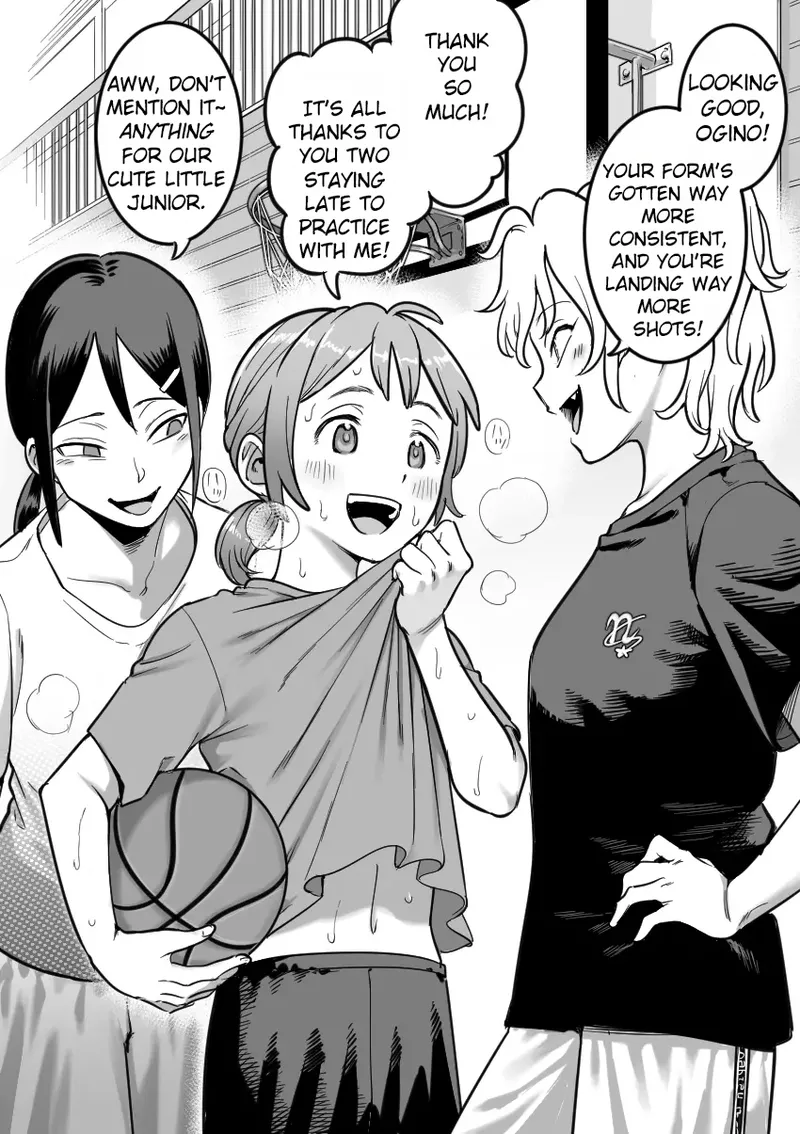 Zu-senpai to Ogino | Ogino and the Predatory Lesbians page 3 full