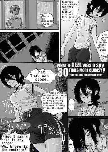 [Veggie] Reze's wetting herself cover