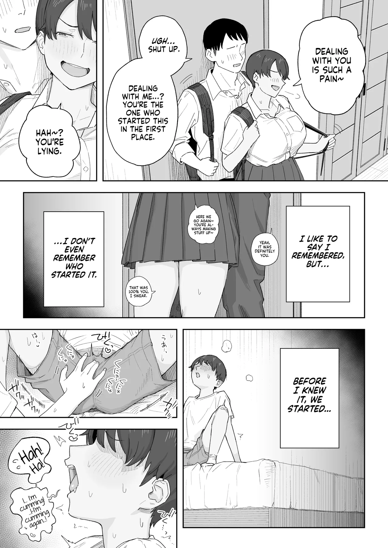Mukashi Kara Otokoppoi Osananajimi mo Chanto Mesu ni Sodachimashita | Even my Tomboy Childhood Friend Grew up Into a Proper Female page 8 full