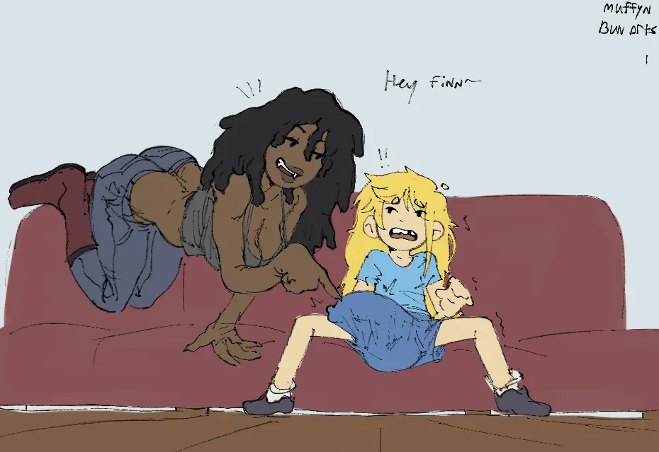 finn x marceline and bubblegum page 1 full