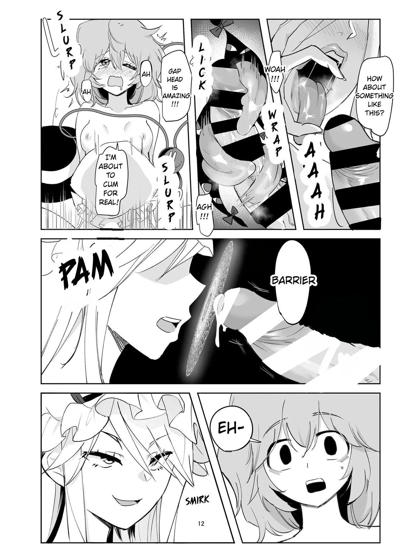 Muishiki ni Muriyari ni | subconsciously and forcefully page 12 full