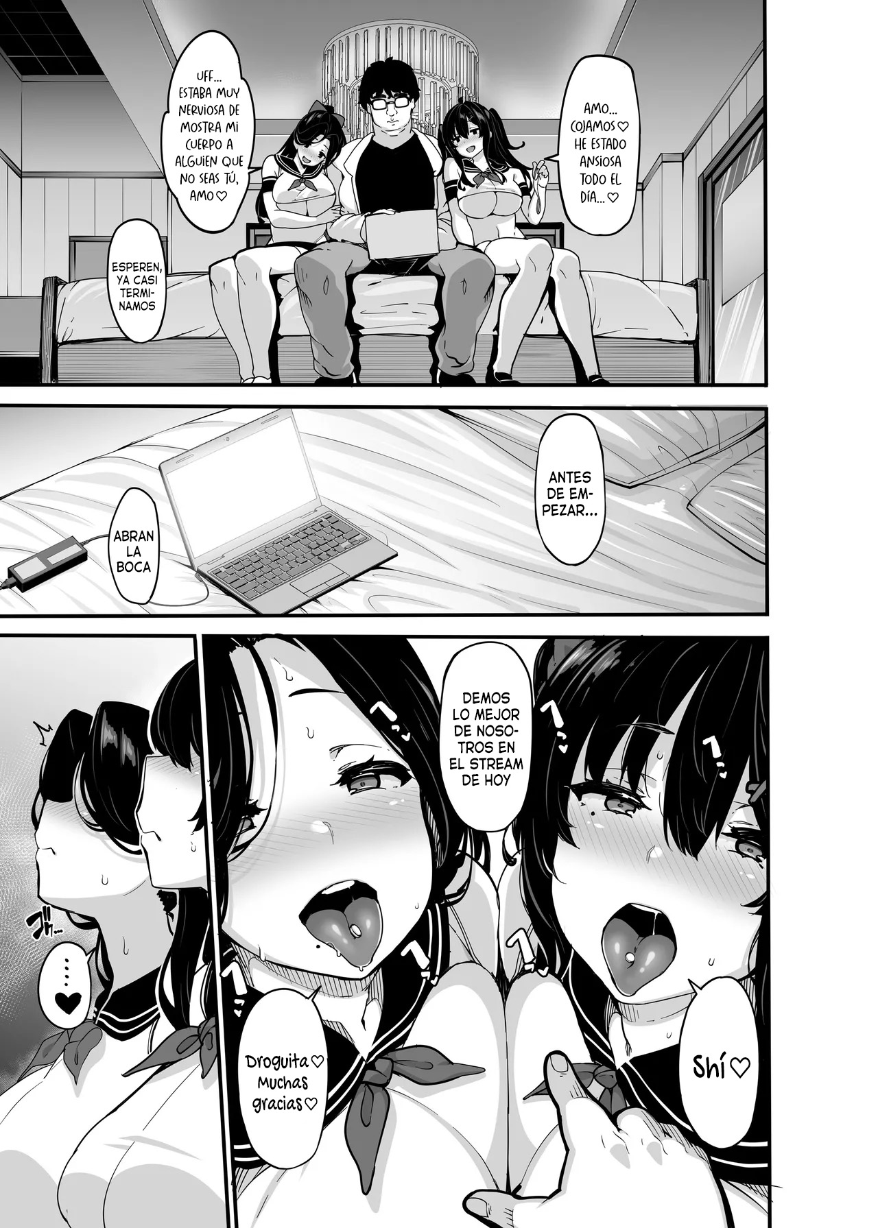 Nonohara Yuzuka no Himitsu no Haishin 5 | Los streams secretos de Yuzuka Nonohara 5 page 6 full
