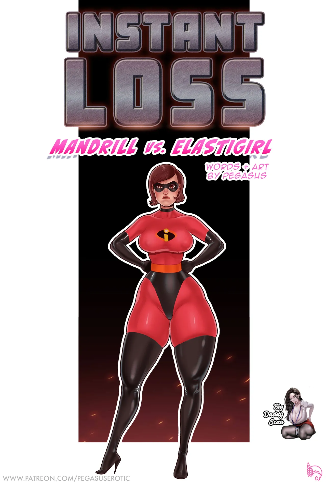 Instant Loss ~Mandrill VS ElastiGirl~ page 1 full