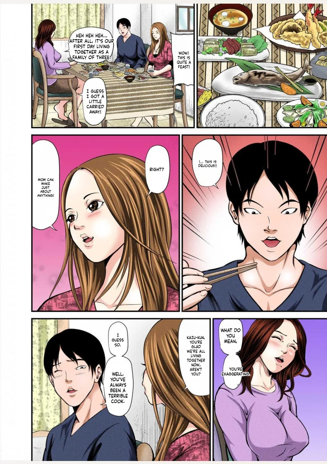 Having sex with my mother-in-law every night! Daughter, Son-in-law, Banana, and You page 4 full