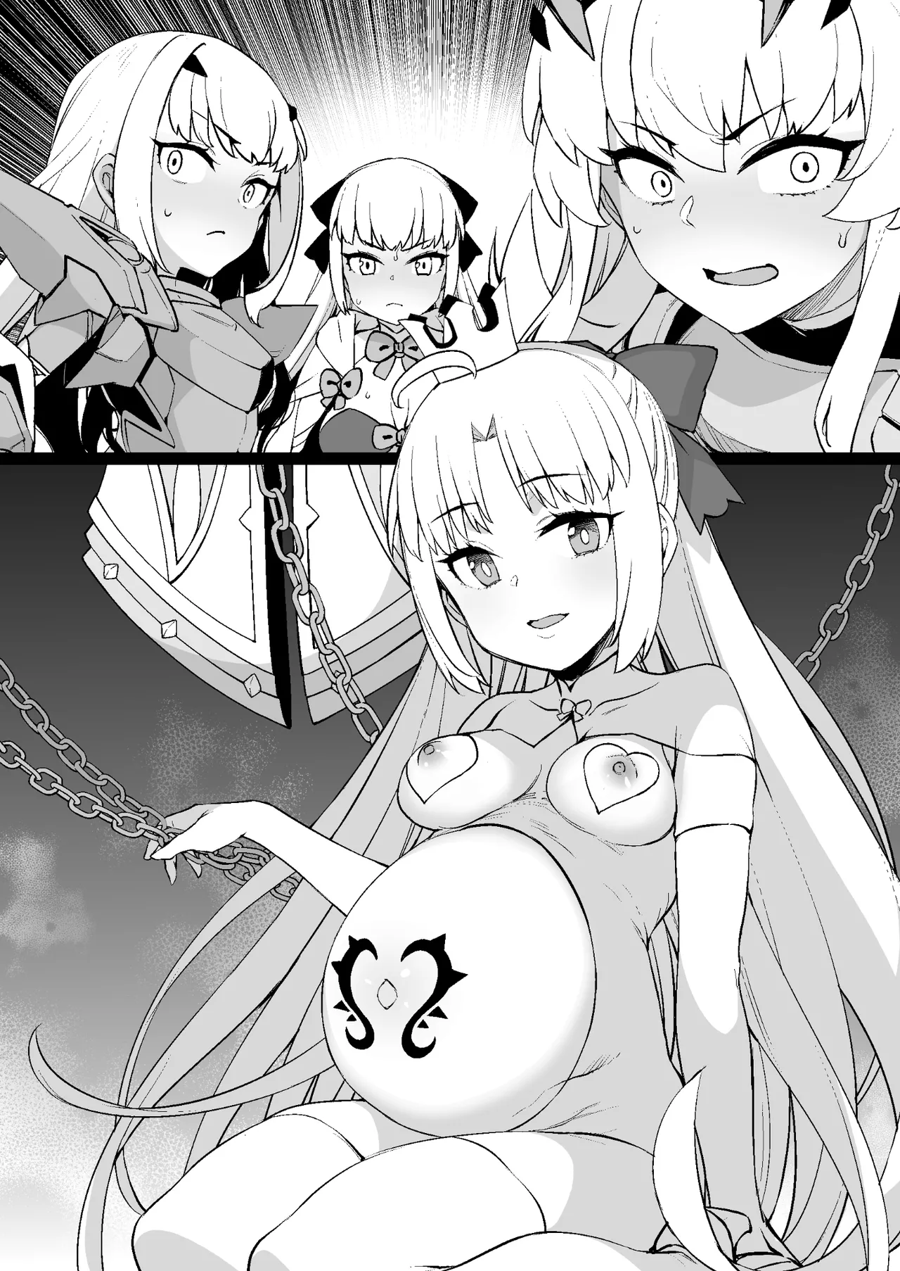 モルガンが絶対服従と永遠の愛を誓う奴●妻へと堕とされ、軍事パレード「奴●妻観●式」を行う話 ※MC＆NT page 9 full