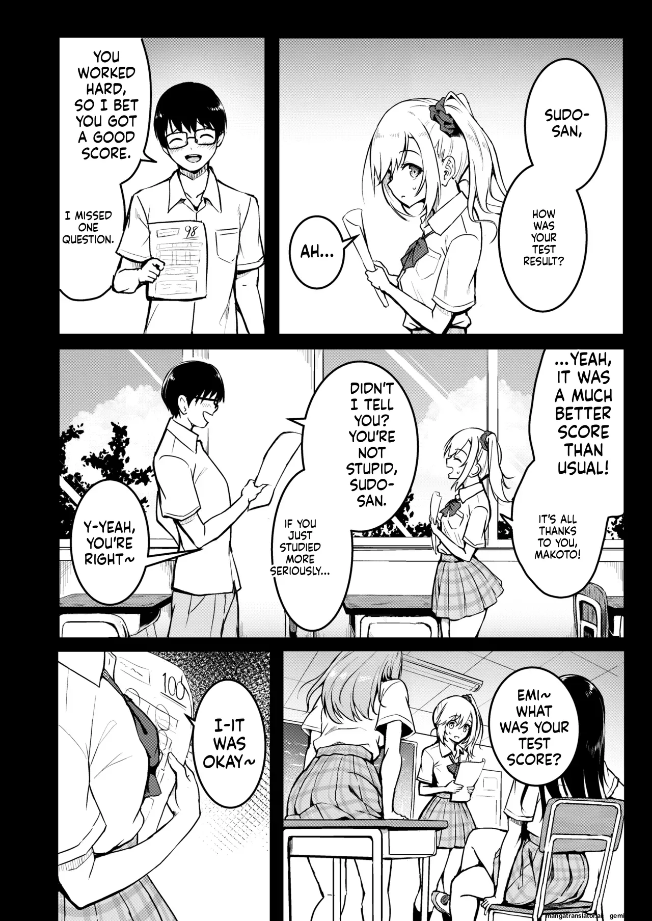 Tomodachi -2nd period- page 3 full