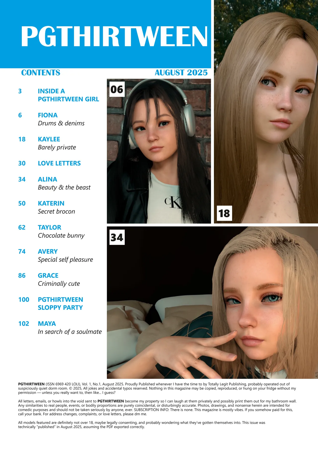 PGThirtween Issue No. 3 page 4 full
