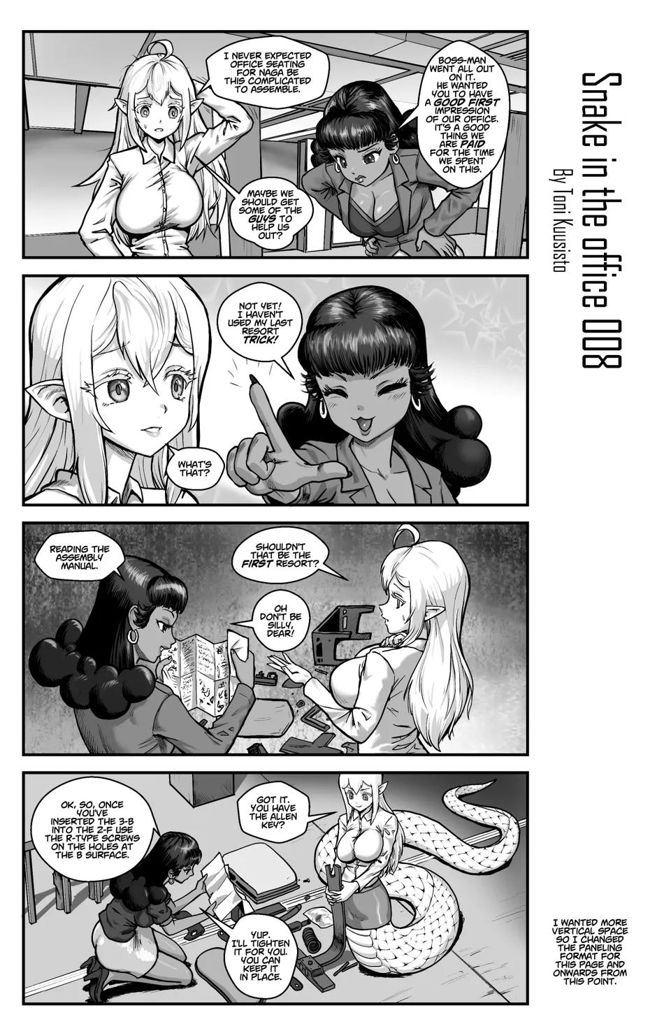 Snake in the Office page 12 full